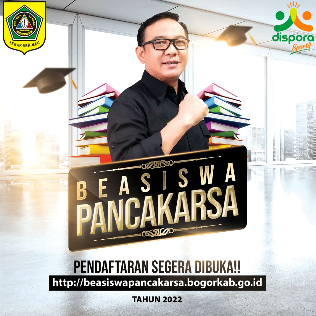 Beasiswa Pancakarsa - DISPORA. Kabupaten Bogor 2022